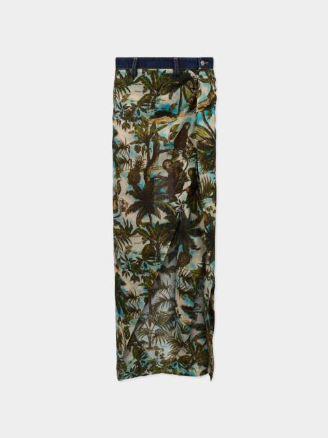 MONKEY BUSINESS LONG DENIM SKIRT