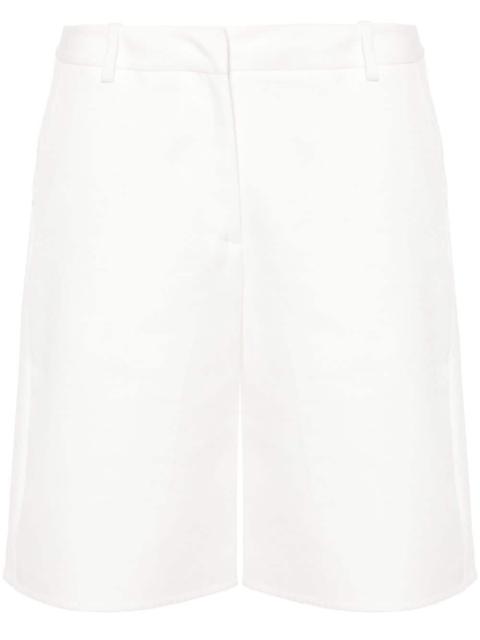 twill knee-lenght shorts