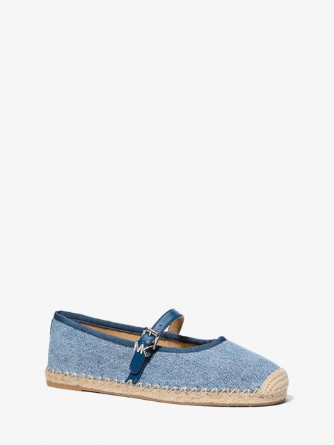 Lynn Denim Ballet Espadrille