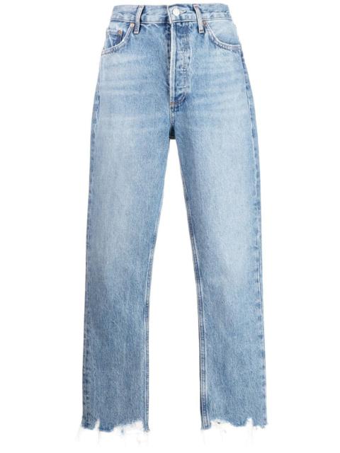 Riley cropped straight jeans