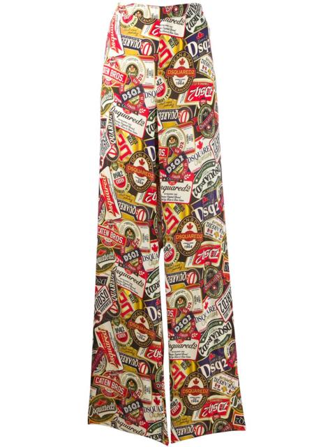 printed palazzo pants