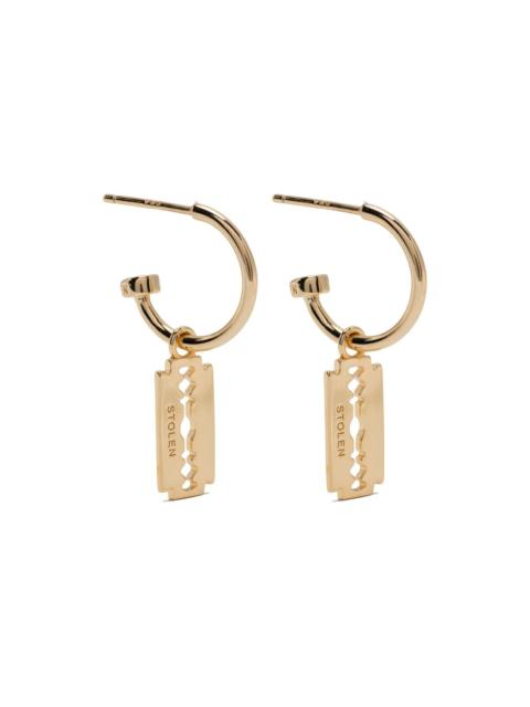 Stolen Razor Sleepers earrings