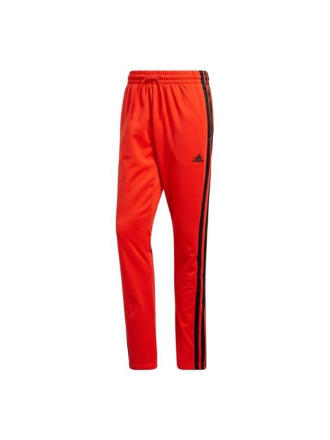 adidas Dame vis pant Stripe Sports Long Pants Red GL7103