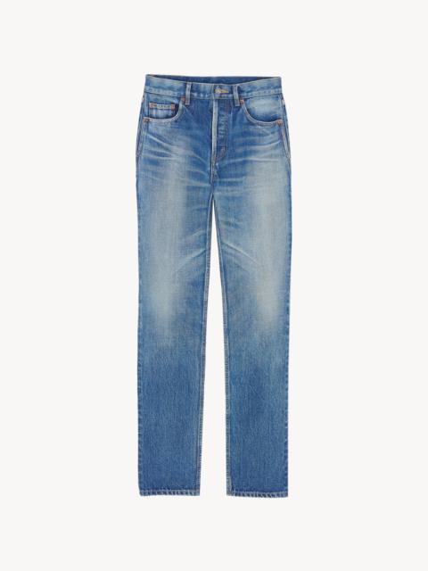 STRAIGHT JEANS IN EVER VINTAGE BLUE DENIM