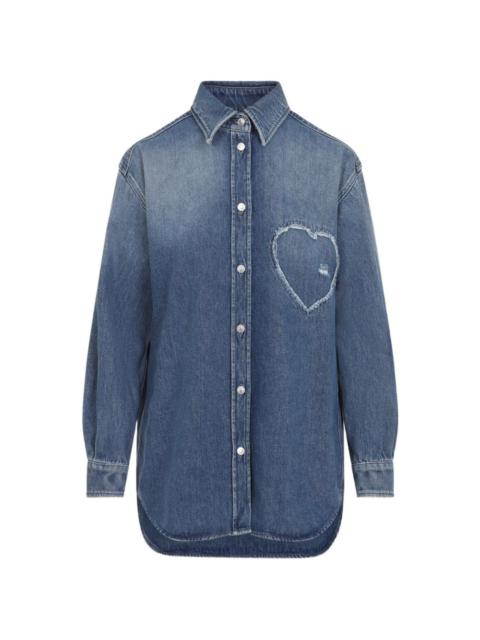 heart-detail shirt
