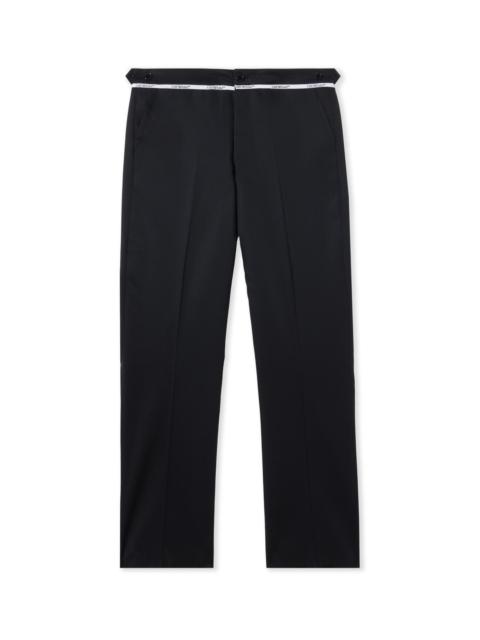 Wool Mini Flare Pants