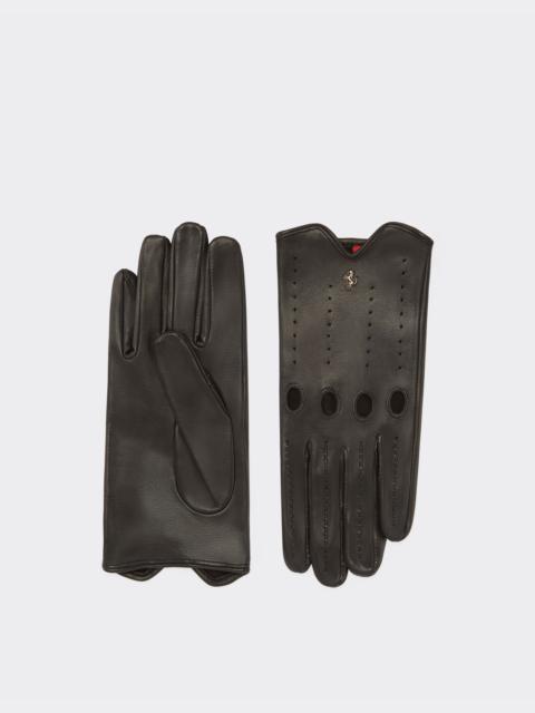 Nappa leather driving gloves