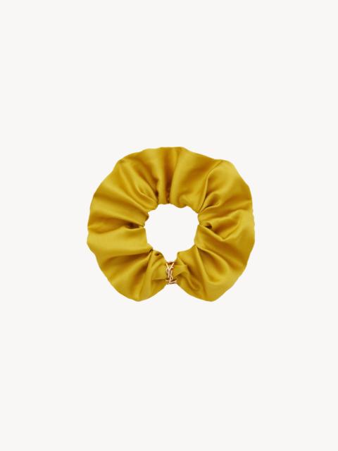 CASSANDRE SCRUNCHIE IN SILK SATIN