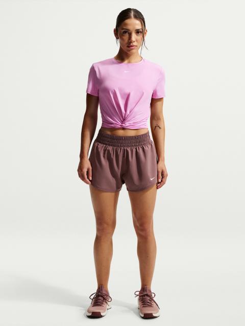 Nike One Women's Dri-FIT Mid-Rise 3" Brief-Lined Shorts