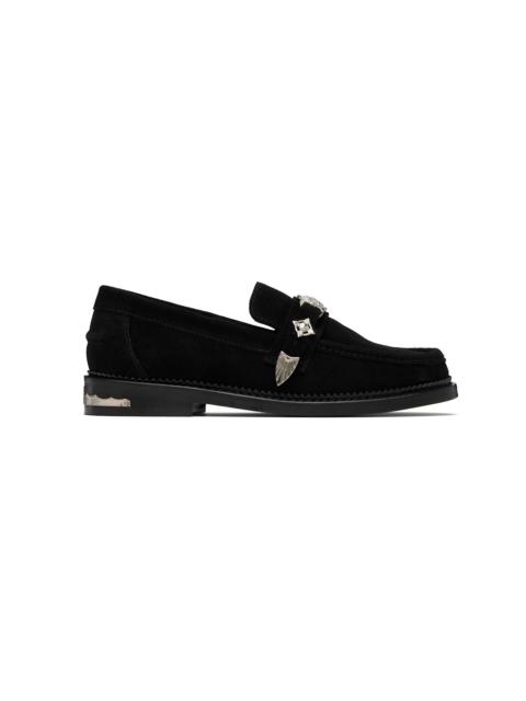 SSENSE Exclusive Black Metal Loafers