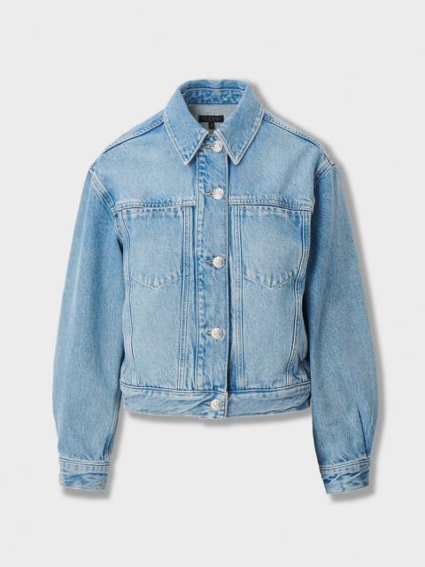 Marie Denim Trucker Jacket
Lightweight Rigid in Everglade