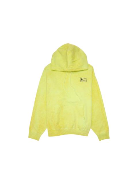 Nike x Stussy Washed Hoodie Volt
