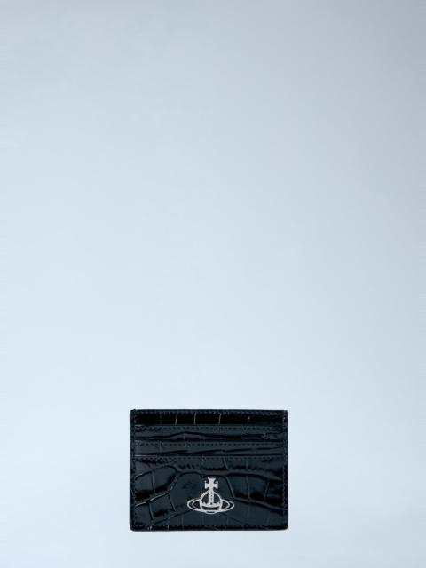 Embossed Leather Card Holder