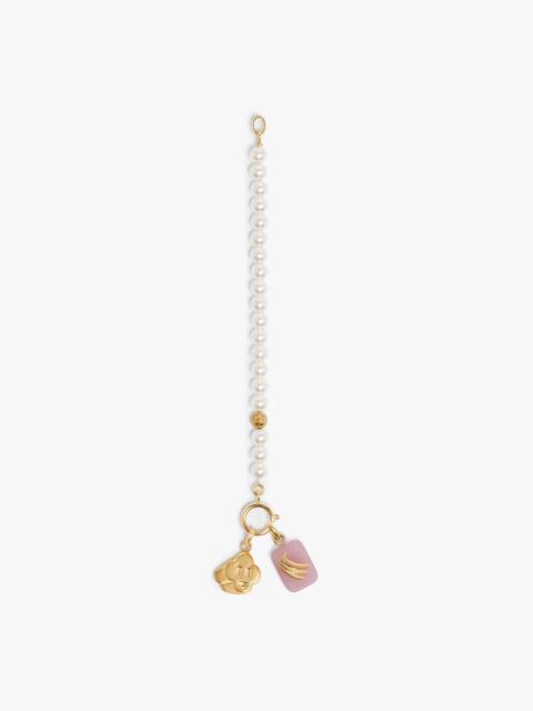 White & Gold Icon Pearl Bracelet | Casablanca Paris