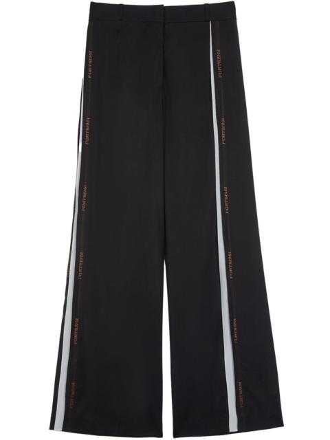 stripe detailing tailored trousers