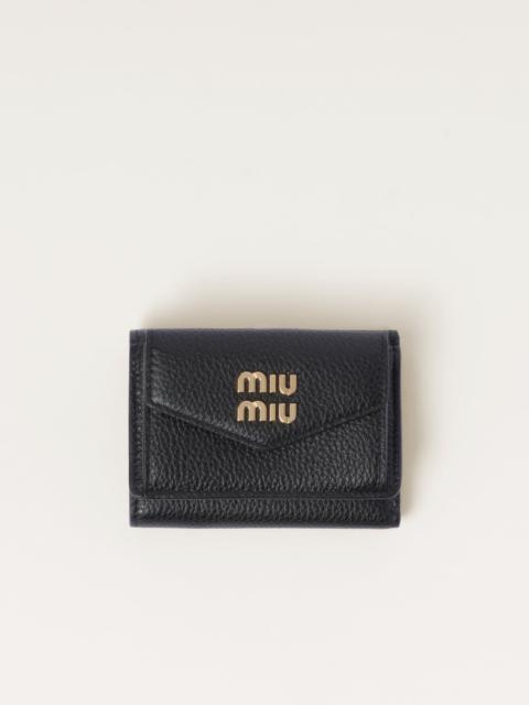 Small leather wallet