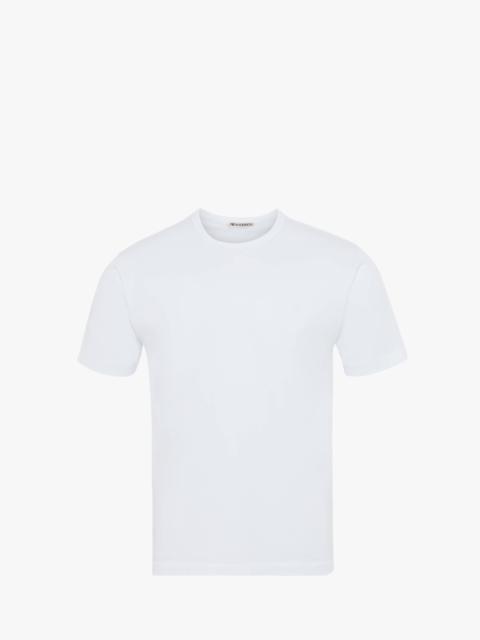 EMBROIDERED ANCHOR T-SHIRT IN WHITE