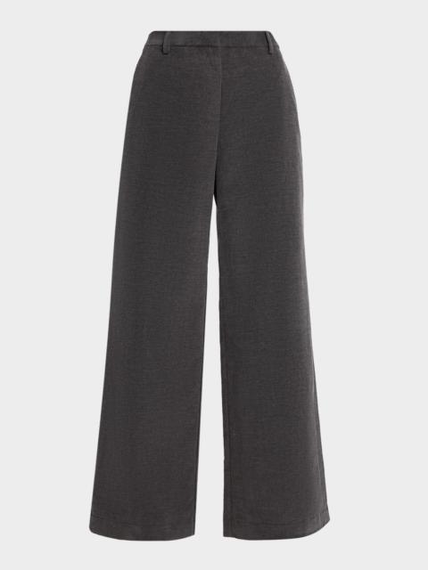 Dylan Corduroy Straight-Leg Pants
