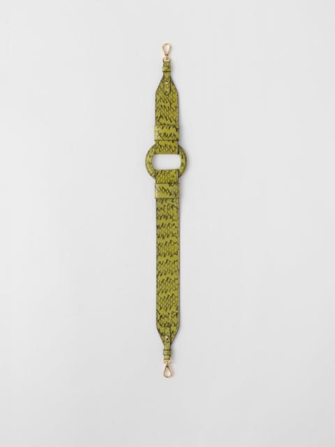 Ayers leather shoulder strap