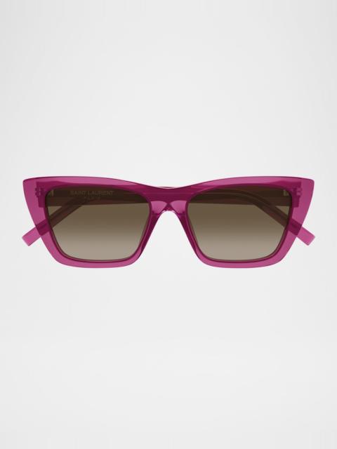 Cat-Eye Acetate Sunglasses