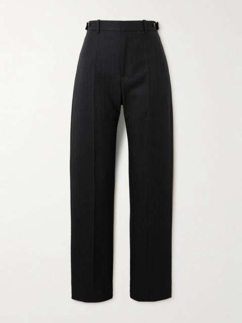 Wool Straight-leg Pants