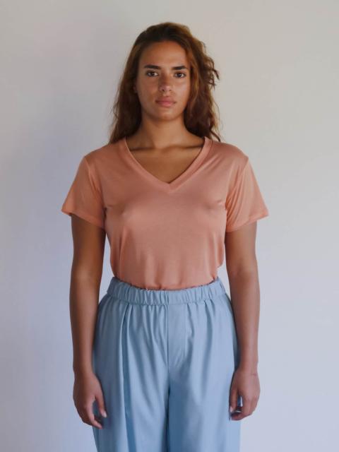 V Neck Tee Shirt
                  - Bamboo Lyocell