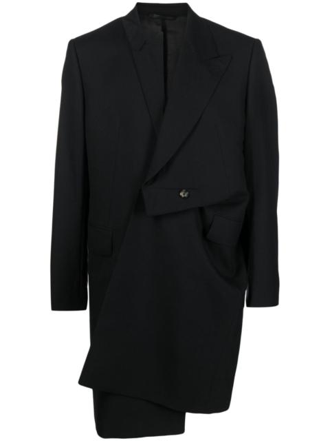MARINA YEE Luke asymmetric coat | REVERSIBLE