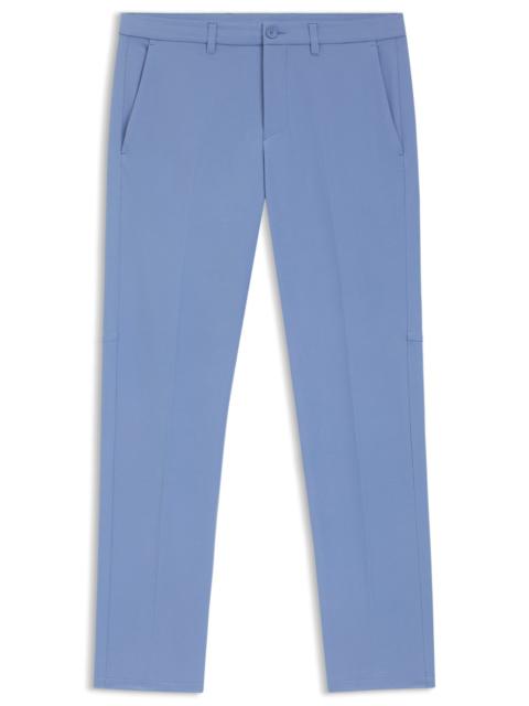 SLIM-FIT PANTS IN WATER-REPELLENT STRETCH FABRIC