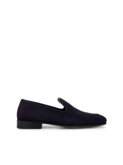Truro crosta suede loafers