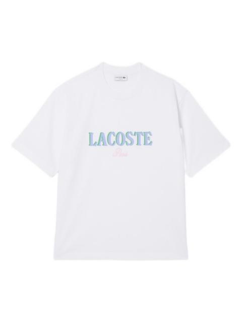 logo-lettering cotton T-Shirt