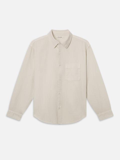 Modern Shirt in Warm White