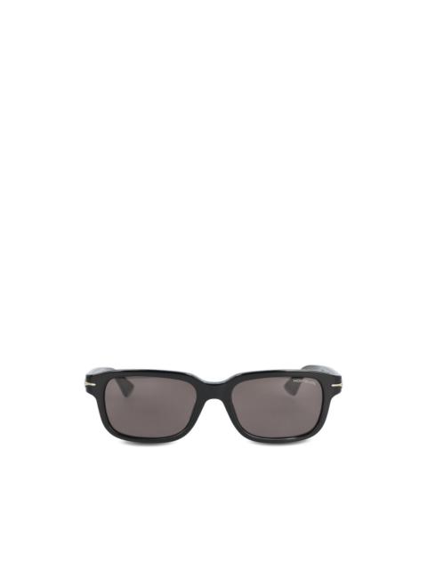 Nib rectangular-frame sunglasses