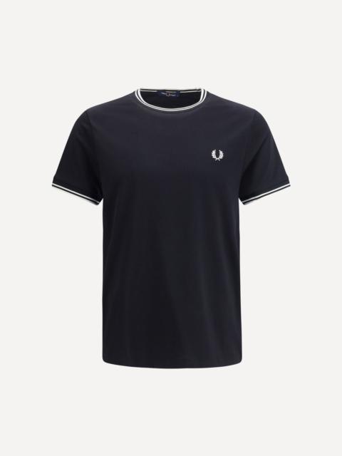 Cotton jersey crew neck T-shirt
