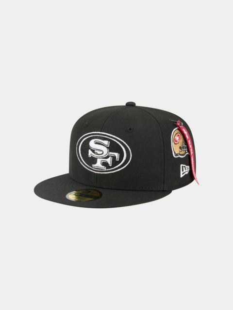 SAN FRANCISCO 49ERS X ALPHA X NEW ERA 59FIFTY FITTED CAP