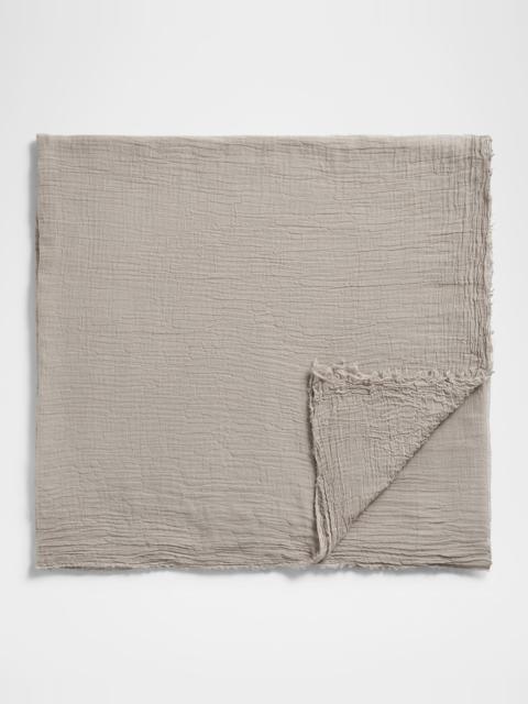 Organic Cotton Crinkled Scarf