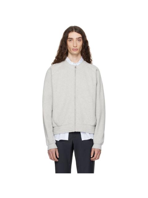 Gray Nila Raglan Sleeve Jacket