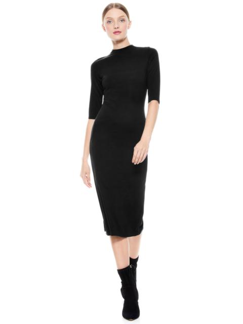 DELORA FITTED MIDI DRESS