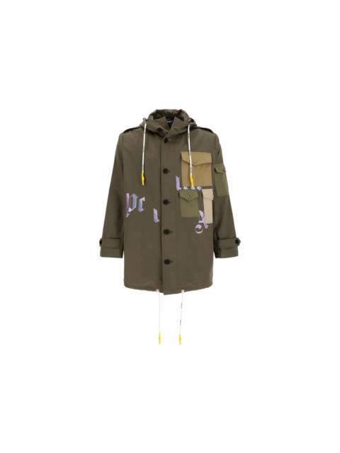 Palm Angels Military Parka Green