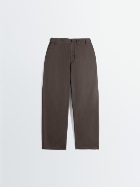 TAPERED WORKWEAR PANTS IN COTTON TWILL