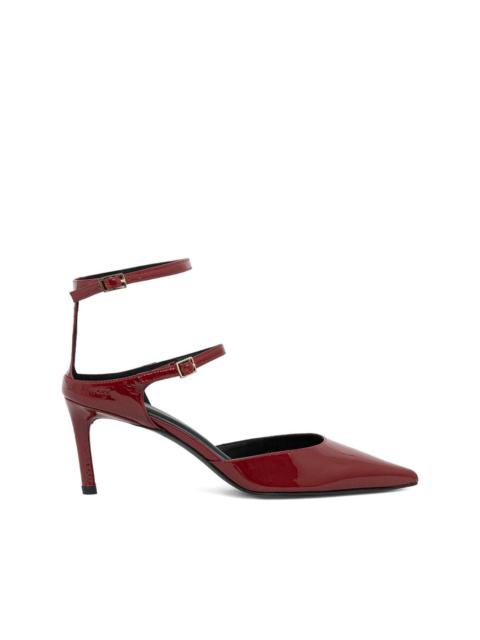 70mm ankle-strap pumps
