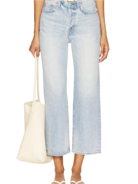 Cassie High Rise Crop Straight