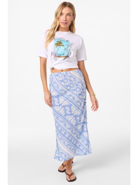 Bellamy Abstract Midi Skirt