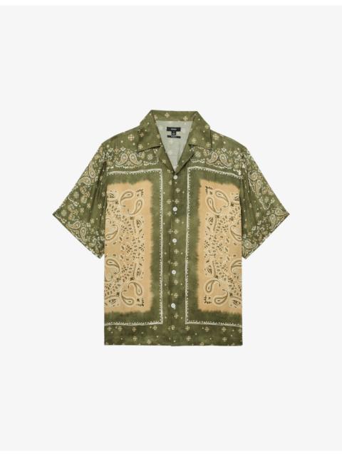 Vicente Paisley-Print Woven Shirt