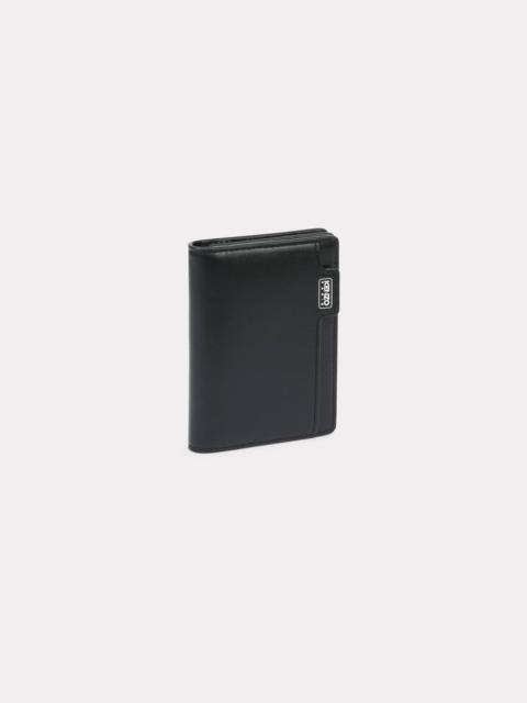 'KENZO Tab' card holder in leather