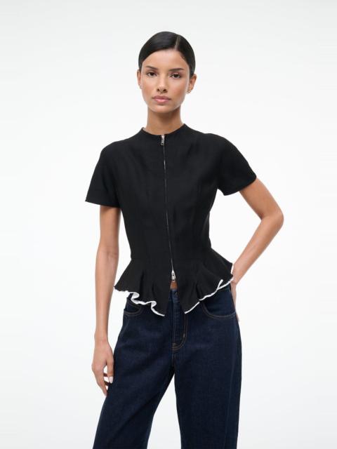 STAUD MAELLE TOP BLACK