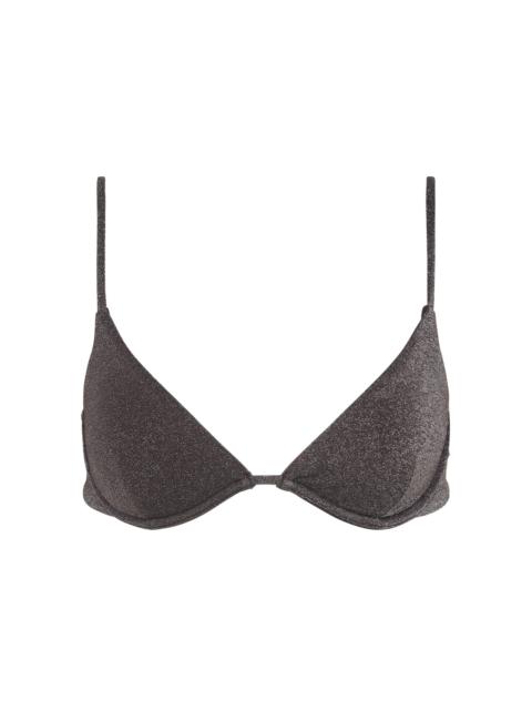 Liana Cupped Bikini Top brown
