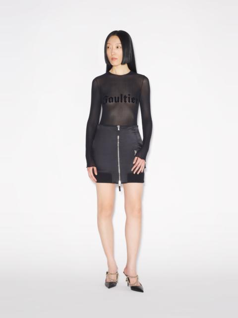 THE BOMBER MINI SKIRT