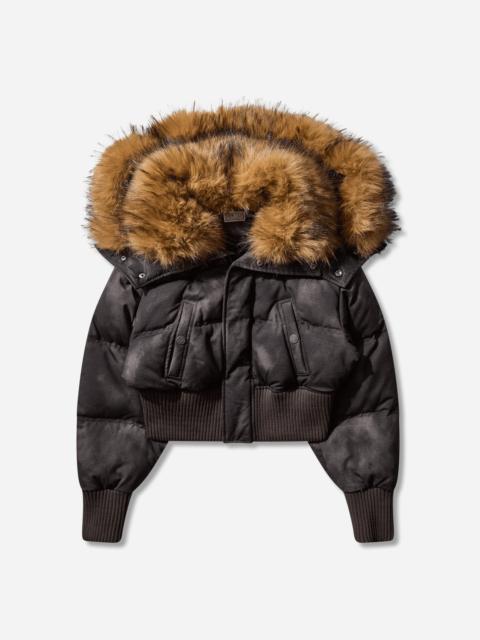 Women's Puffer Jacket Jet Black