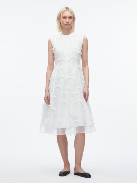 Fil Coupé Midi Dress