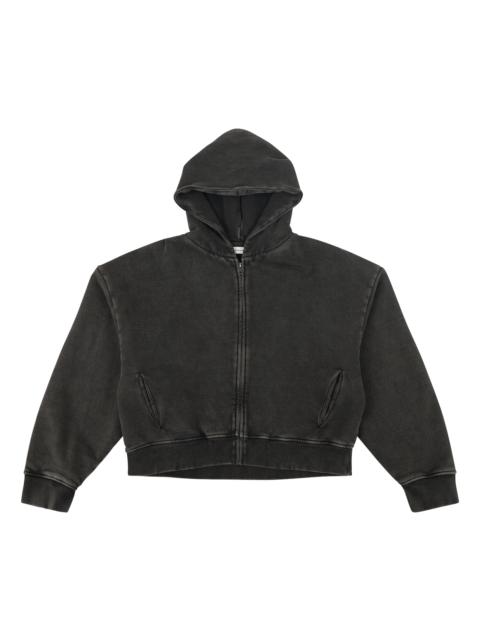 THERMAL HOOD WASHED BLACK
